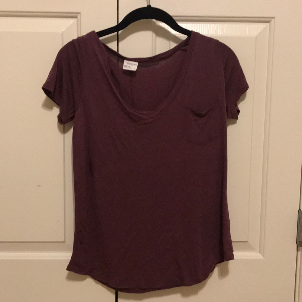 Eggplant Tee